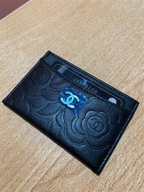 channel card holder|chanel card holder men's.